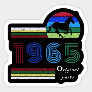 55 Years Old - Made in 1965 - 55th Birthday Men Women Sticker